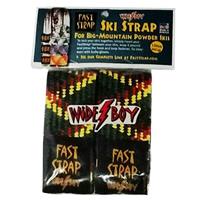 Fast Strap Wide Boy Ski Strap (2 per pack) - Rasta