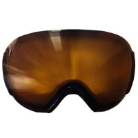 Winter's Edge Double Lens Goggle - White Frame w/ Amber Lens (A59)