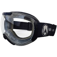 Winter's Edge Double Lens Goggle (Black Strap) - Black Frame w/ Clear Lens (A60-Clear)