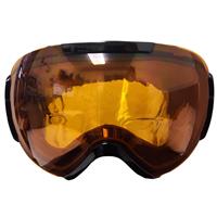 Winter's Edge Double Lens Goggle - Black Frame w/ Amber Lens (A60)