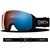 Black Frame w/ CP Pro Photochromic Blue Mirror + CP Storm Amber Lenses (M007320JX994L)