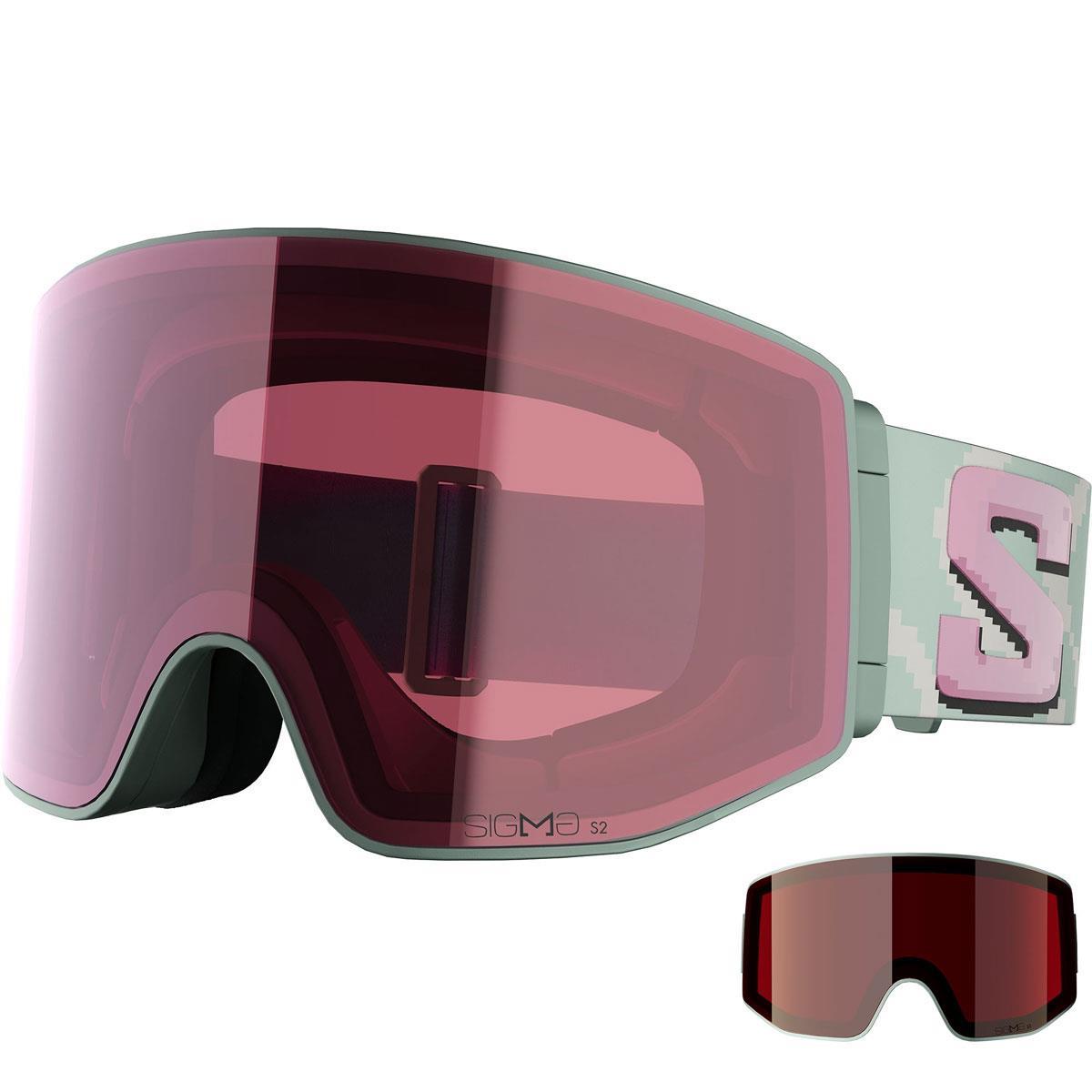 salomon goggles ski S/View 3 Snow these goggles are an essential companion for anyone seeking reliability Salomon X-Tend Goggles Green Solar