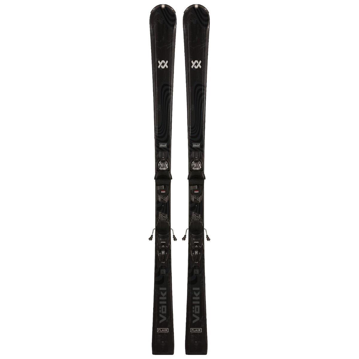 Volkl Women's Flair 7.2 Skis + VMotion 9 Bindings | Skis.com