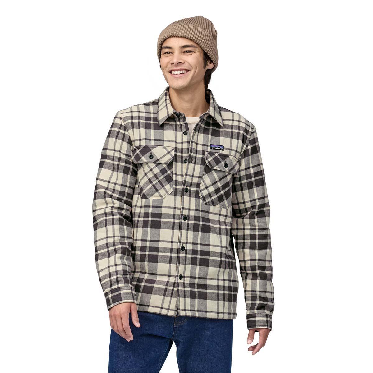 Patagonia Men's Insulated Organic Cotton MW Fjord Flannel Shirt